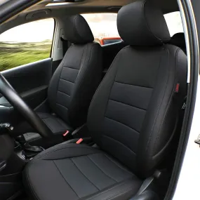 Custom Fit Full Set Car Seat Covers for Select Ford Explorer 2016 2017 - Three-Row Model, Second Row 40/60 Split,Leatherette New