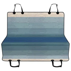 Dog Car Seat Covers and Hammocks | Pet Accessories | Back Seat Cover for Dogs and Cats-Blue Rainbow Sunset
