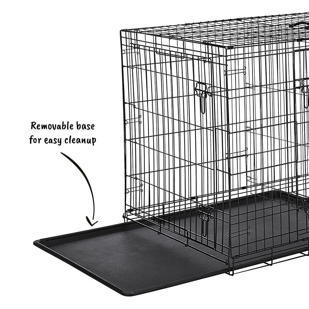 Dog Crate Home Folding Kennel - XS 61L x 46W x 51Hcm