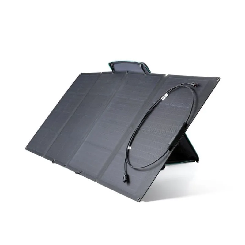 EcoFlow RIVER 2 Portable Power Station   110W Solar Panel Solar Generator RIVER2-110-1-US