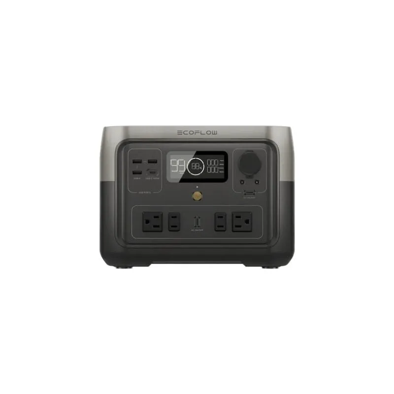 EcoFlow RIVER 2 Portable Power Station   110W Solar Panel Solar Generator RIVER2-110-1-US