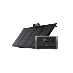 EcoFlow RIVER 2 Portable Power Station   110W Solar Panel Solar Generator RIVER2-110-1-US