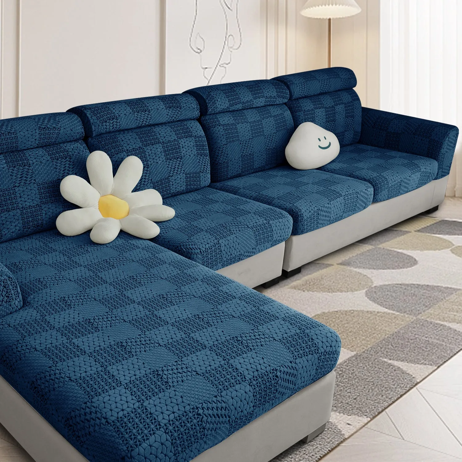 Elastic Soft Thick Sofa Cushion Cover