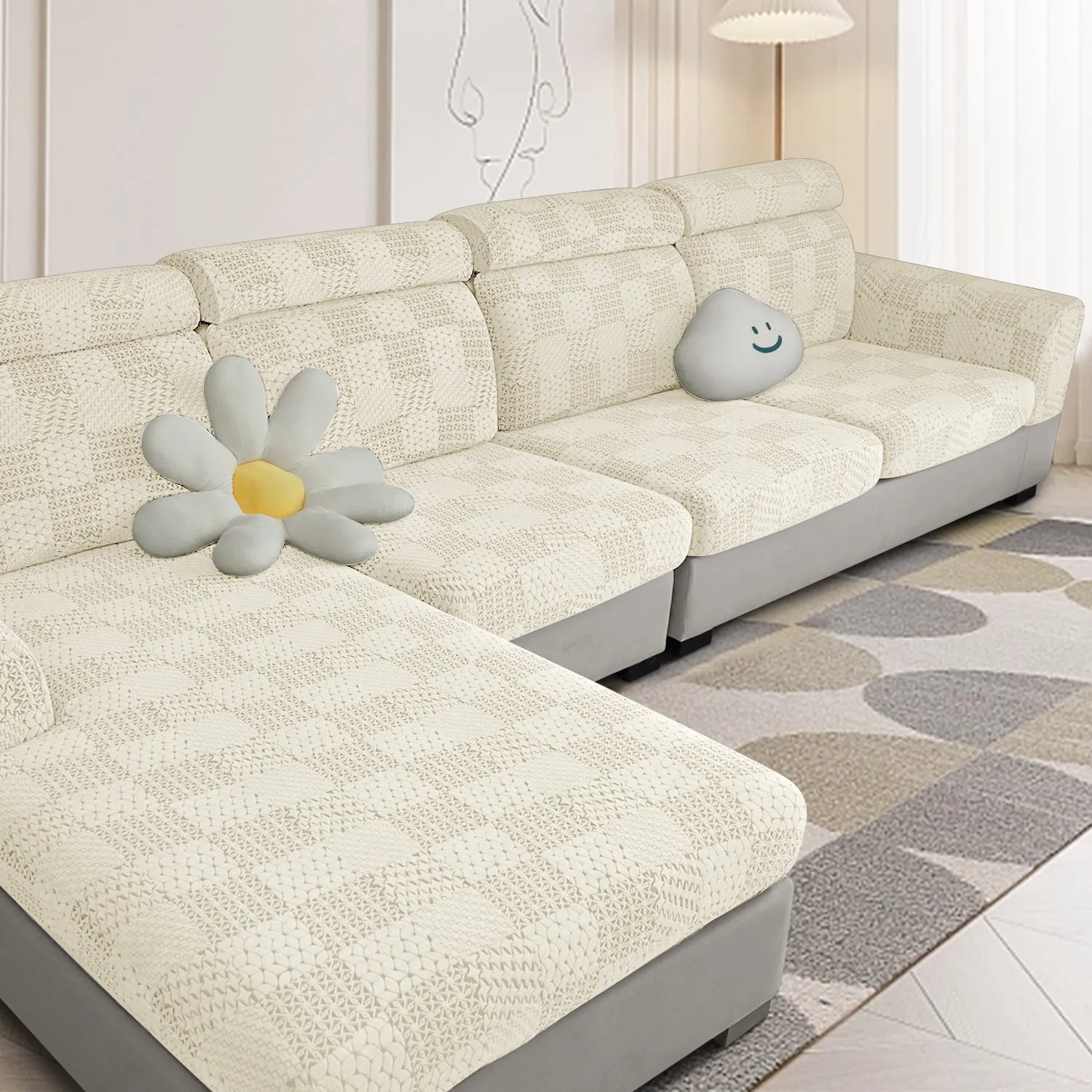 Elastic Soft Thick Sofa Cushion Cover