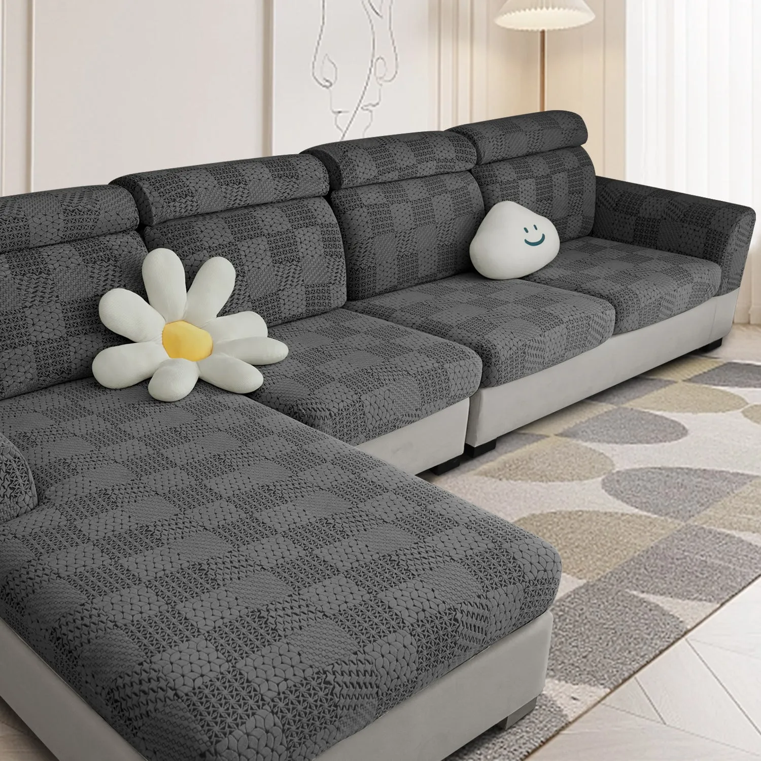 Elastic Soft Thick Sofa Cushion Cover