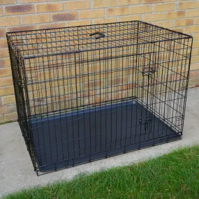 Elite Dog Crate Home Folding Kennel - S - 78L x 48W x 54H cm