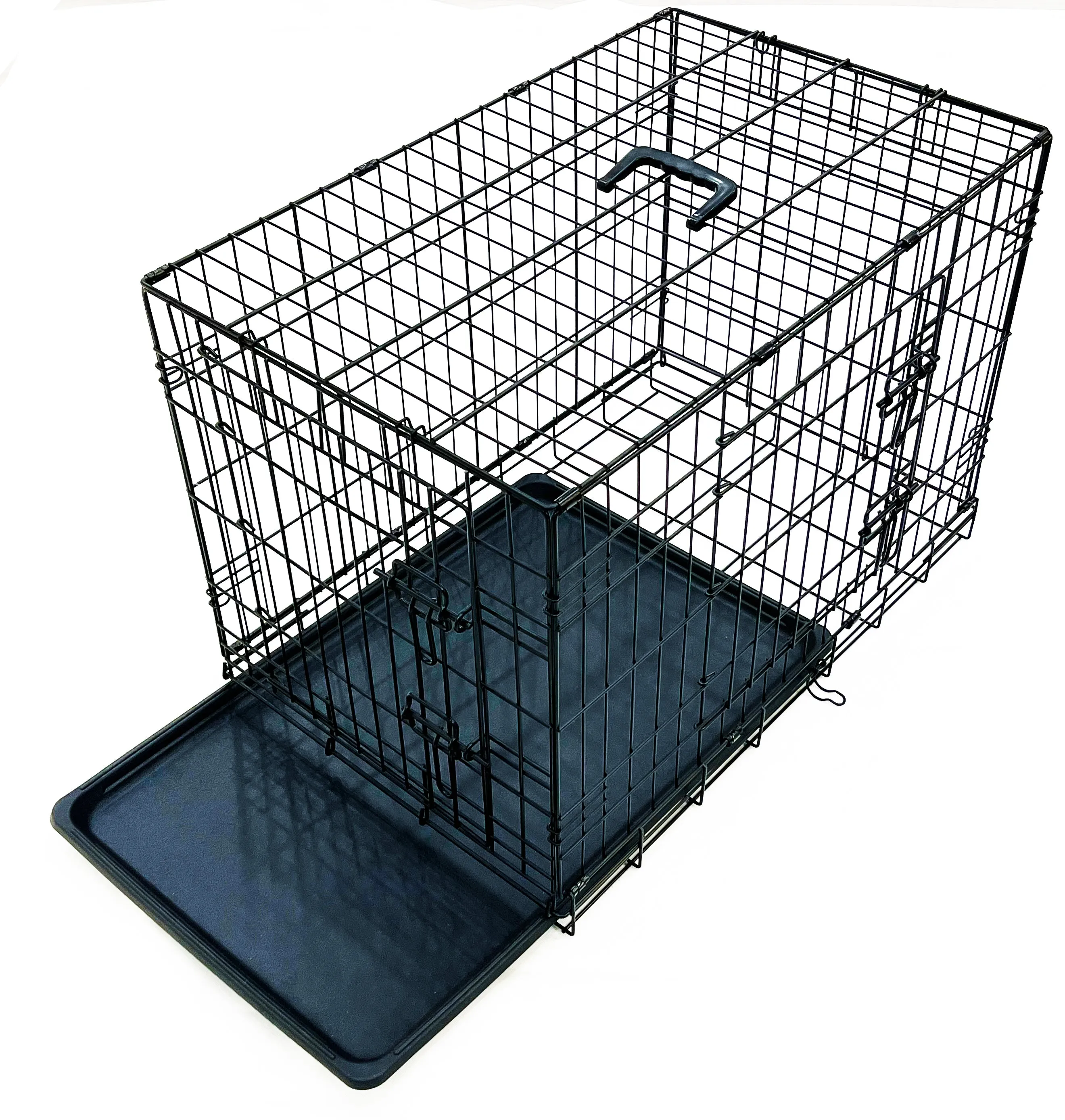 Elite Dog Crate Home Folding Kennel - S - 78L x 48W x 54H cm