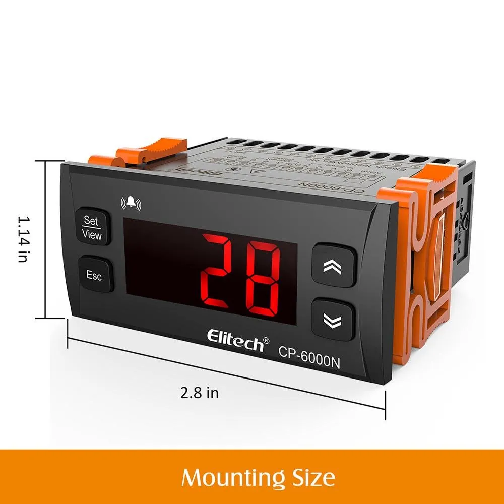 Elitech CP-6000N Current Monitoring Relays Overload Relays Phase Monitoring Relays Temperature Control RS-485 Communication 2-80A; 30-200A