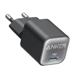 [EU Plug, 2Pin] Anker Charger 511 Nano 3 Powerport 30W USB C GaN Charger A2147