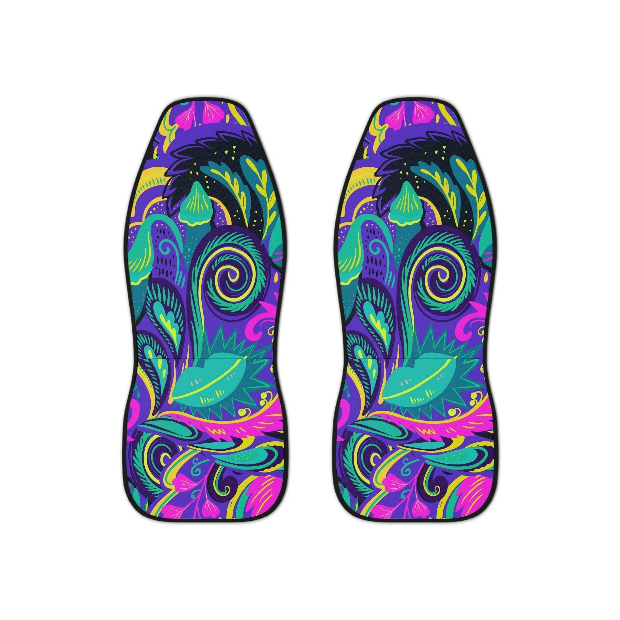 Feathers Colorful Y2K Car Seat Cover