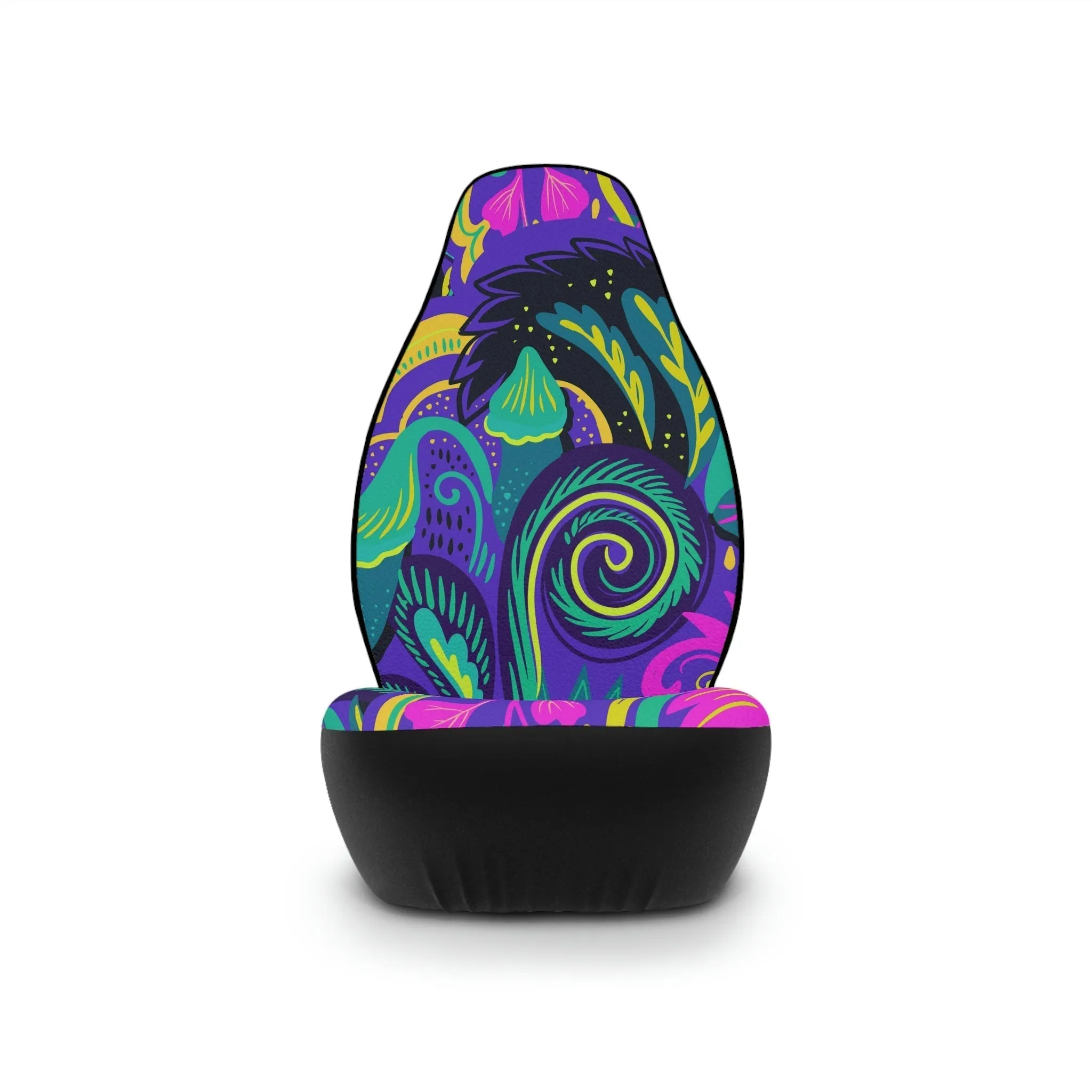 Feathers Colorful Y2K Car Seat Cover