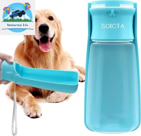 Foldable Dog Water Bottle – Leak-Proof, Portable Hydration for Travel