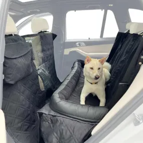Formosa Covers Premium Heavy Duty Dog Bed Car Back Seat Cover with Luxury PetGuard