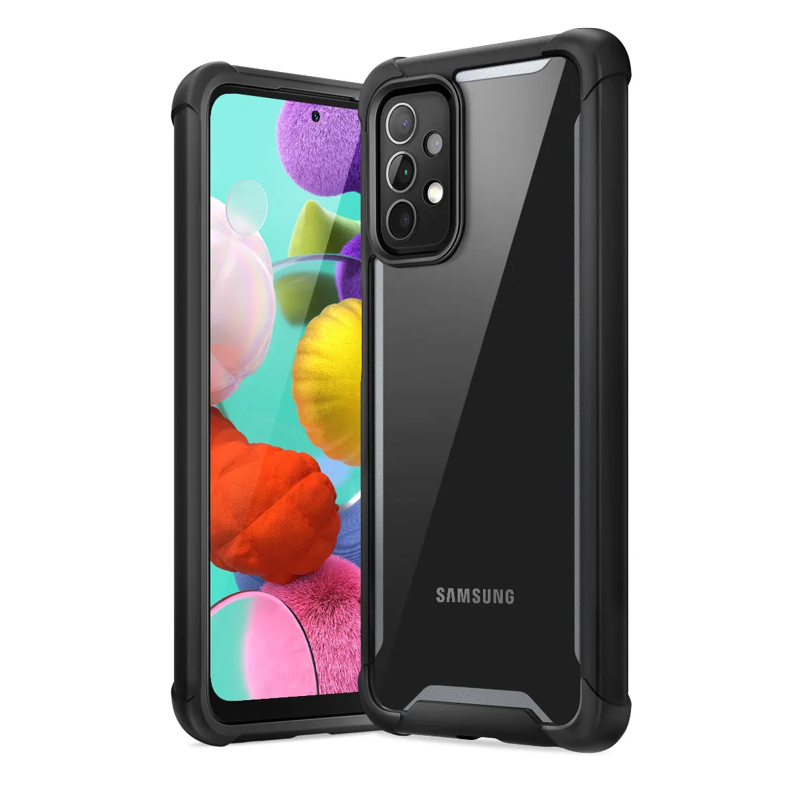 Galaxy A33 Ares Lite Bumper Case - Black