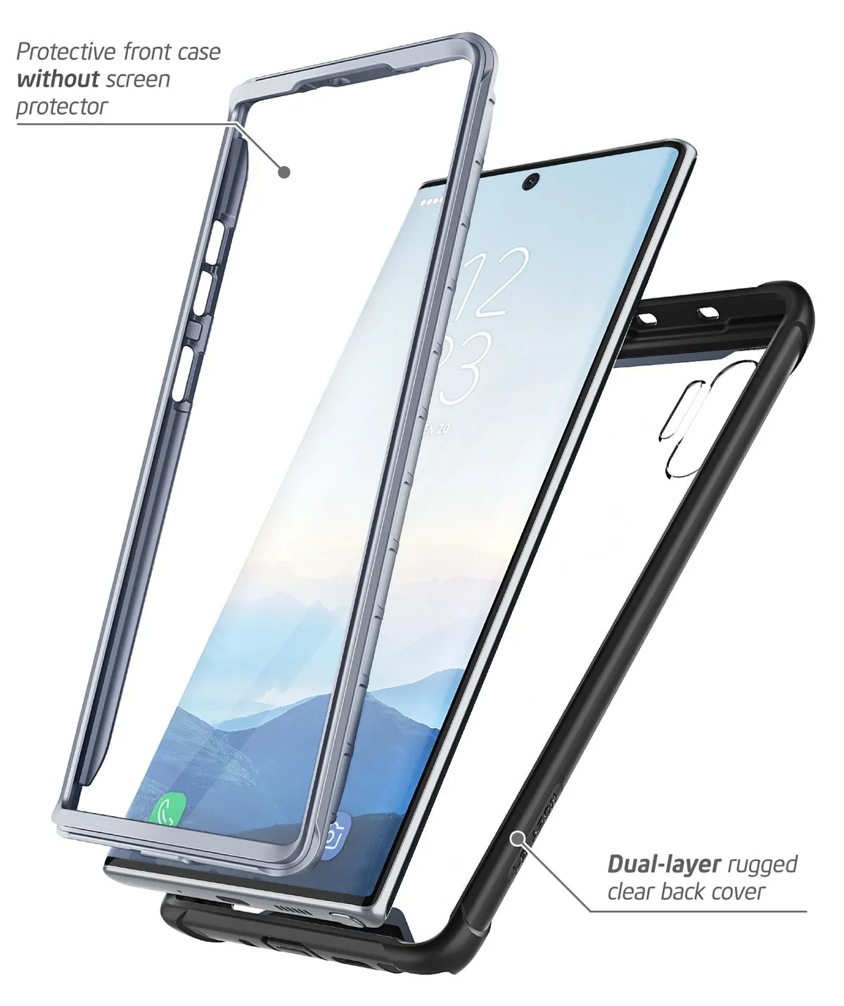 Galaxy Note10 Ares Case - Black