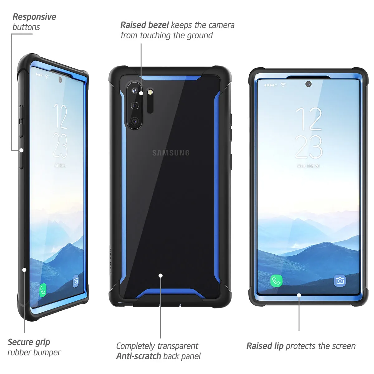 Galaxy Note10 Ares Case - Blue
