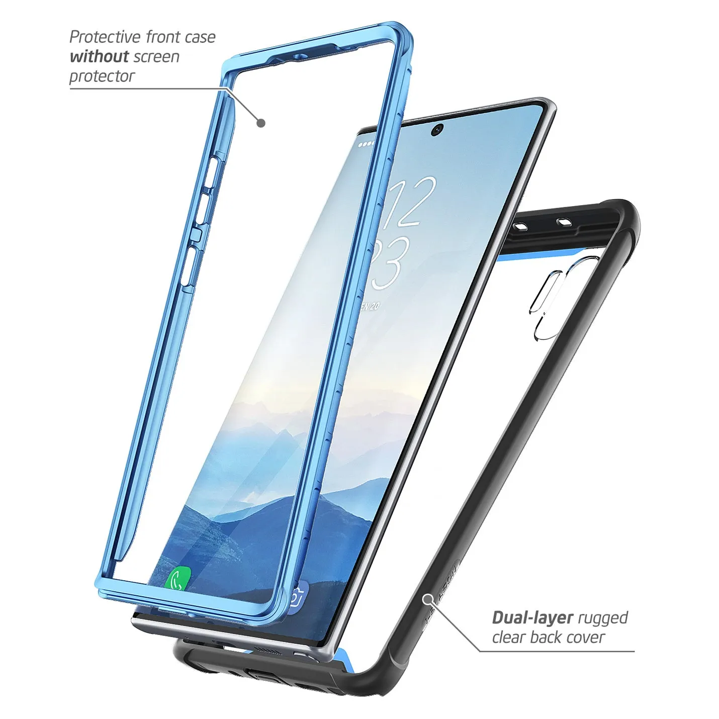 Galaxy Note10 Ares Case - Blue