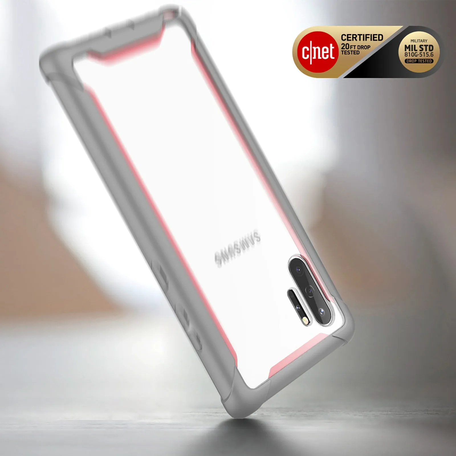 Galaxy Note10 Plus Ares Case - Pink