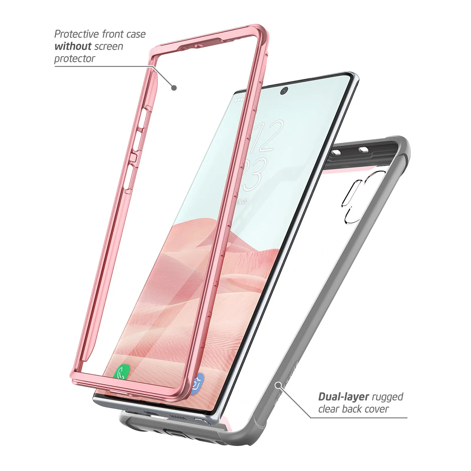 Galaxy Note10 Plus Ares Case - Pink