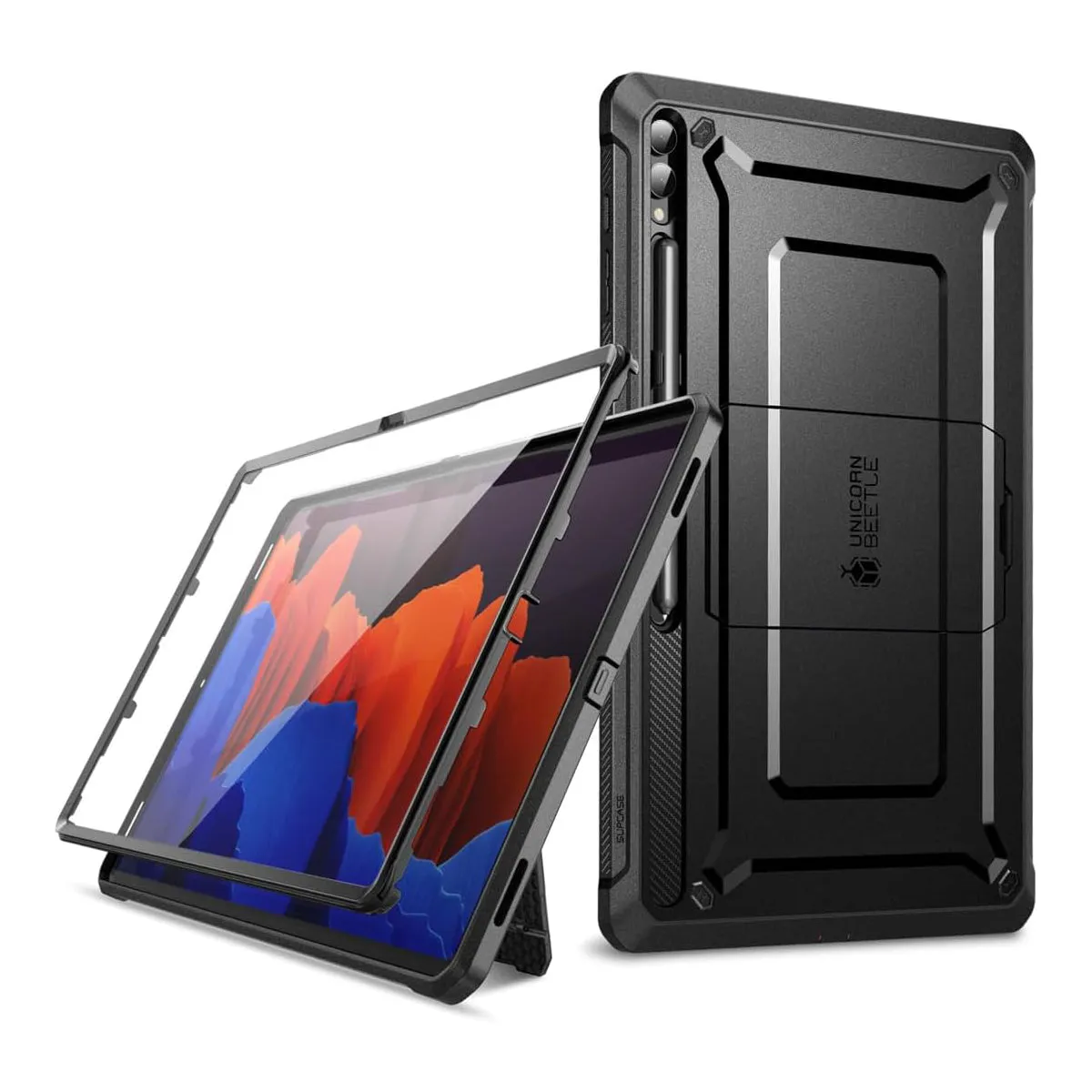 Galaxy Tab S9 Ultra (2023) Unicorn Beetle PRO Rugged Case-Black