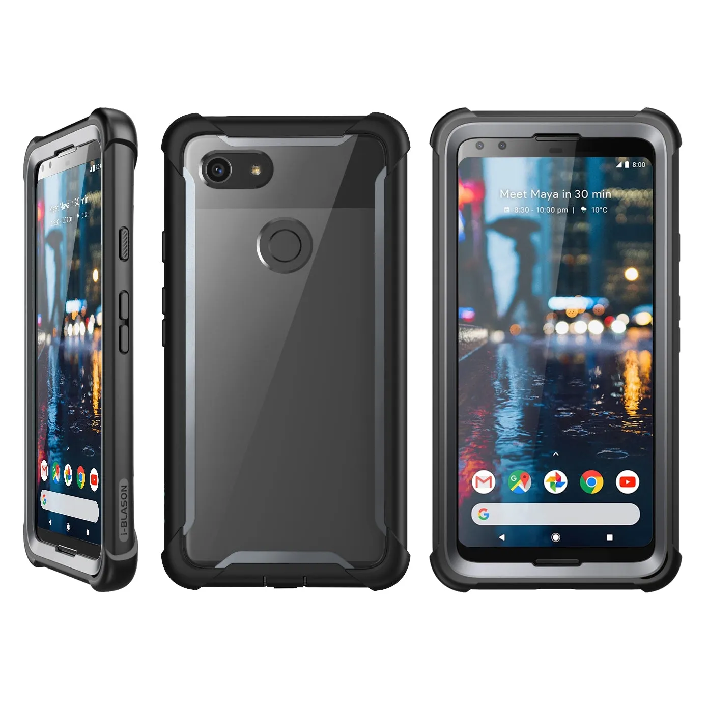Google Pixel 3 Ares Case-Black