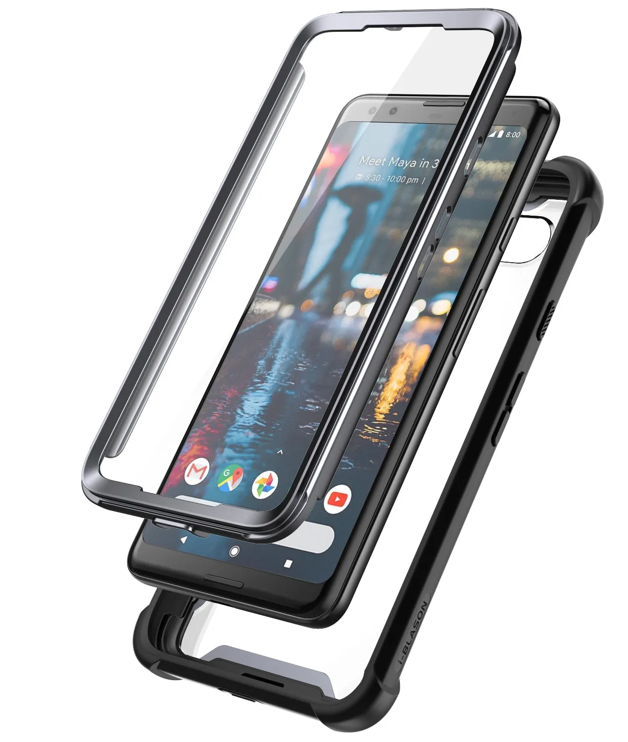 Google Pixel 3 Ares Case-Black