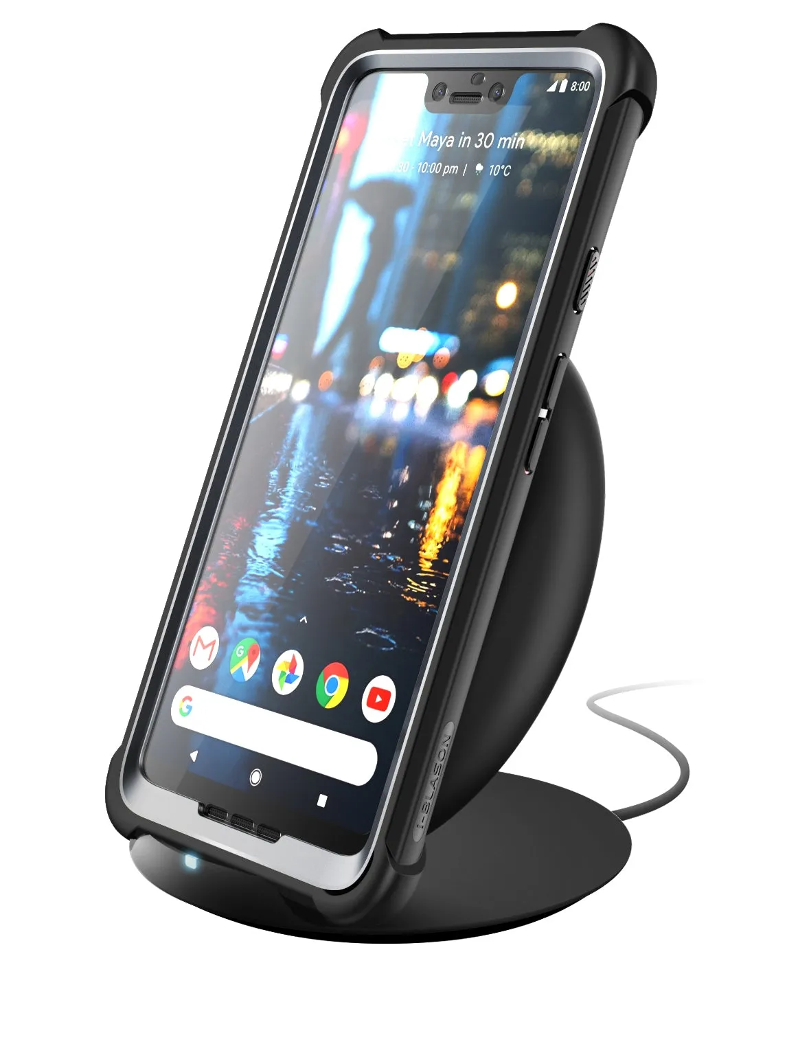 Google Pixel 3 Ares Case-Black