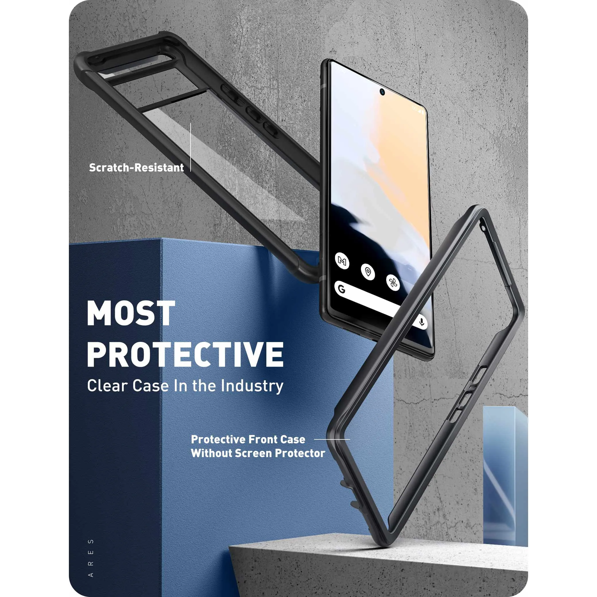 Google Pixel 6 Ares Case-Black