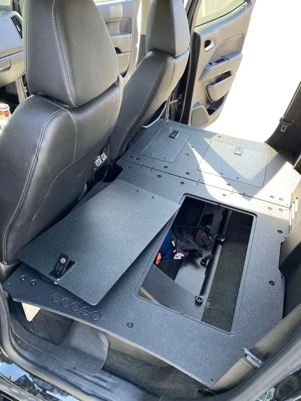 Goose Gear- Chevy Colorado 2015-Present 2nd Gen. Crew Cab - Second Row Seat Delete Plate System