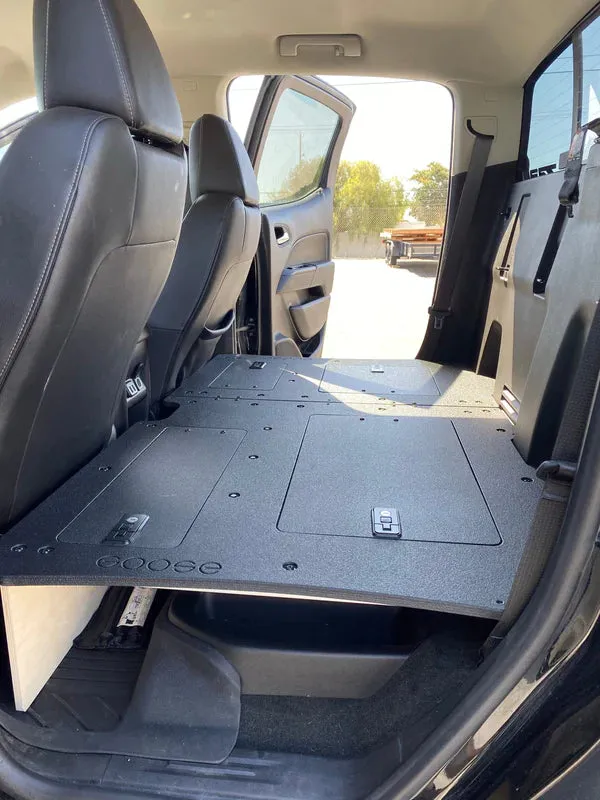 Goose Gear- Chevy Colorado 2015-Present 2nd Gen. Crew Cab - Second Row Seat Delete Plate System
