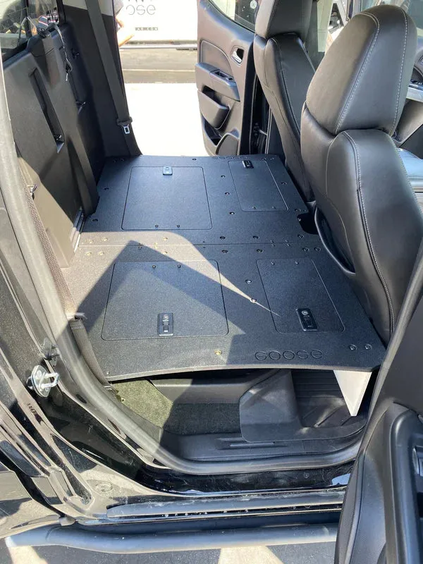 Goose Gear- Chevy Colorado 2015-Present 2nd Gen. Crew Cab - Second Row Seat Delete Plate System