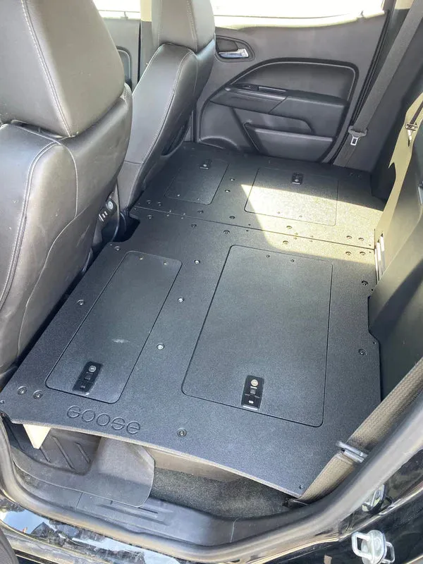 Goose Gear- Chevy Colorado 2015-Present 2nd Gen. Crew Cab - Second Row Seat Delete Plate System