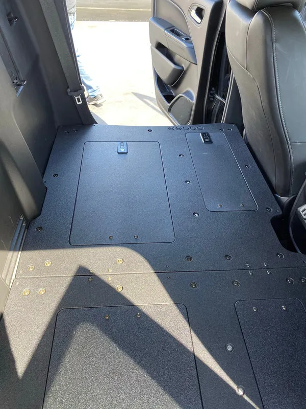 Goose Gear- Chevy Colorado 2015-Present 2nd Gen. Crew Cab - Second Row Seat Delete Plate System