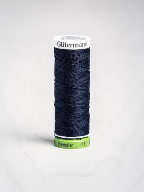 Gütermann All Purpose rPET Recycled Thread - Dark Navy Blue 310