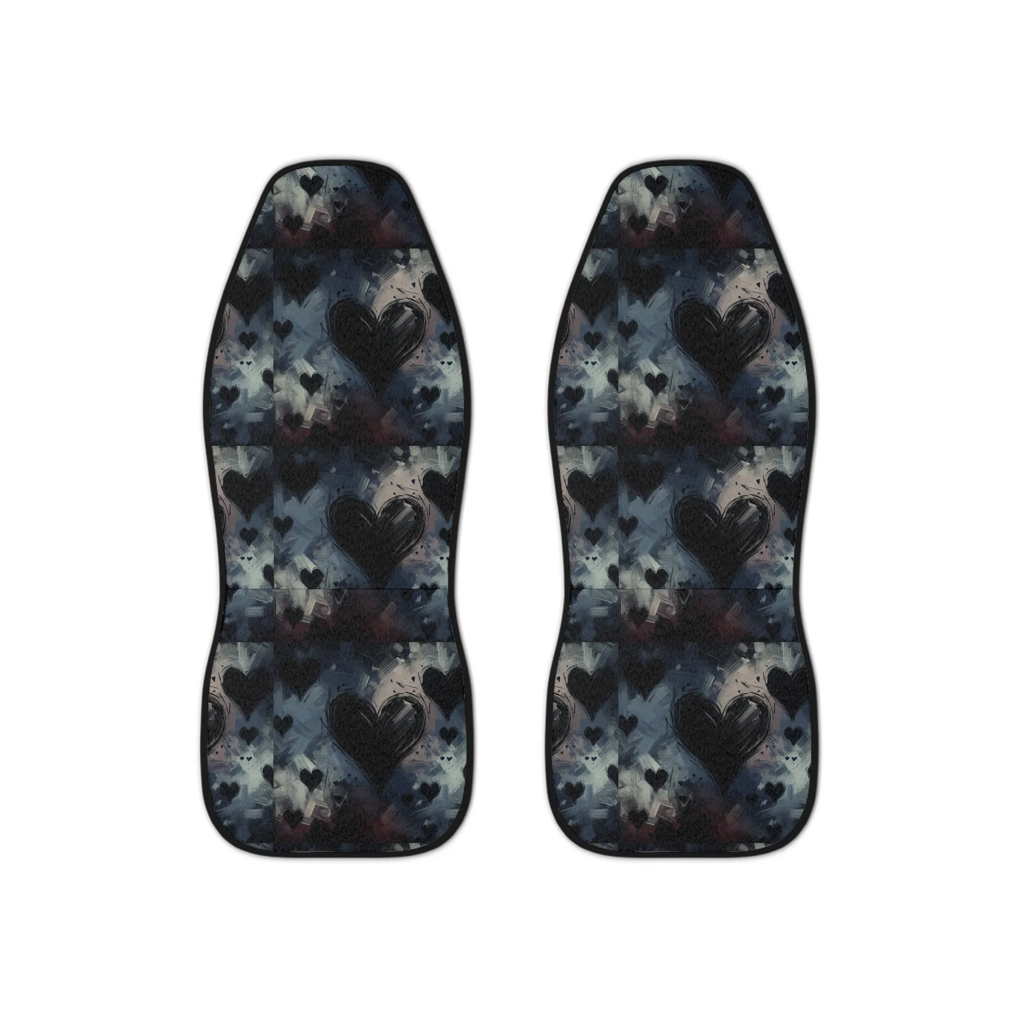 Heartfelt Car Seat Covers - Stylish Automotive Accessories for Love and Comfort