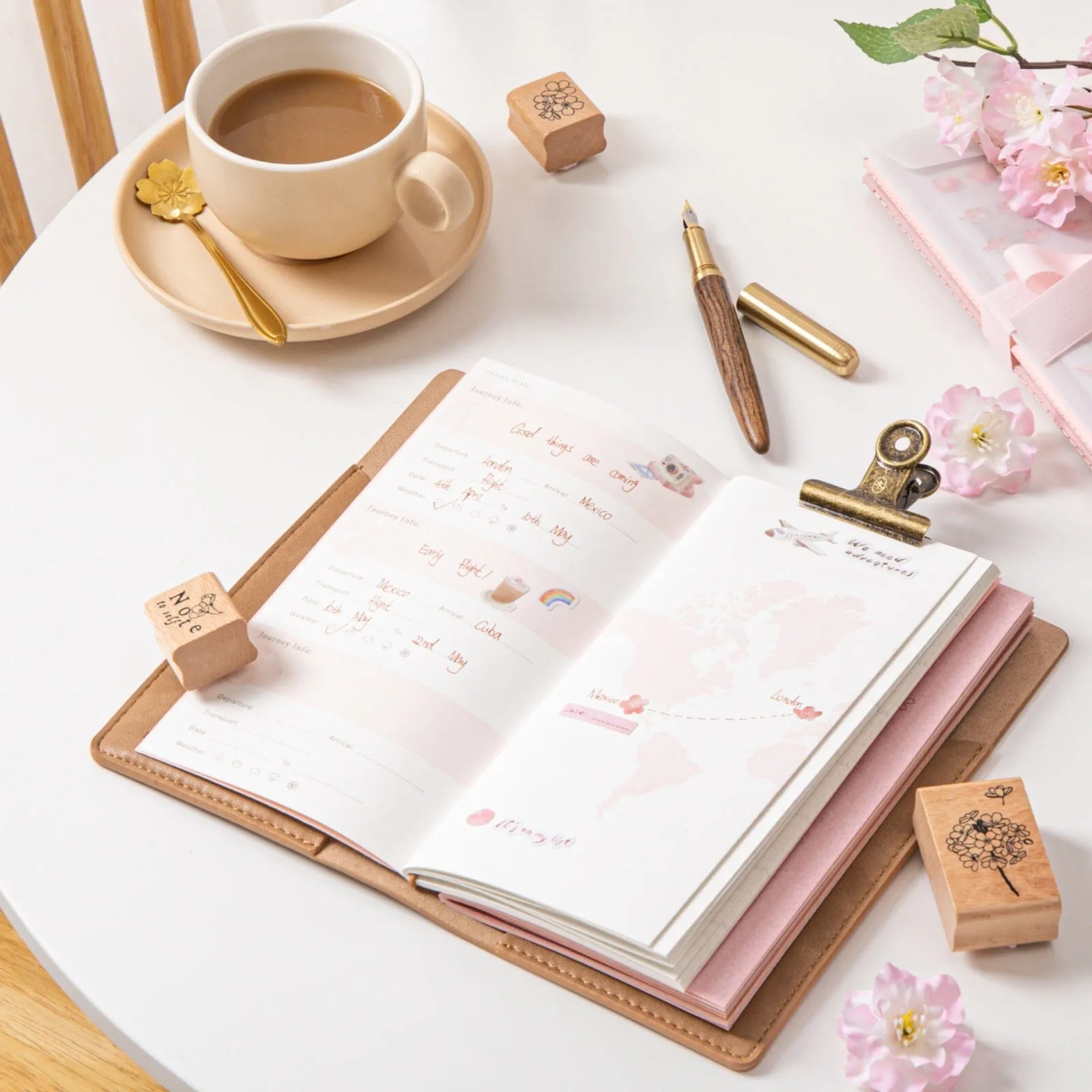 Hinoki - ‘Into the Blossom’ Mixed Insert   Sticker Set