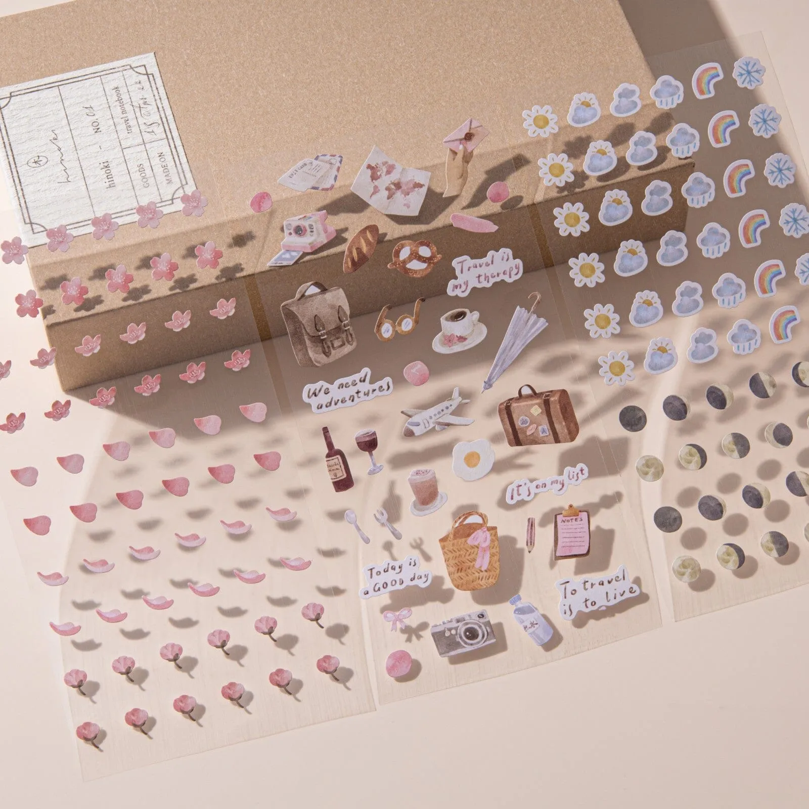 Hinoki - ‘Into the Blossom’ Mixed Insert   Sticker Set