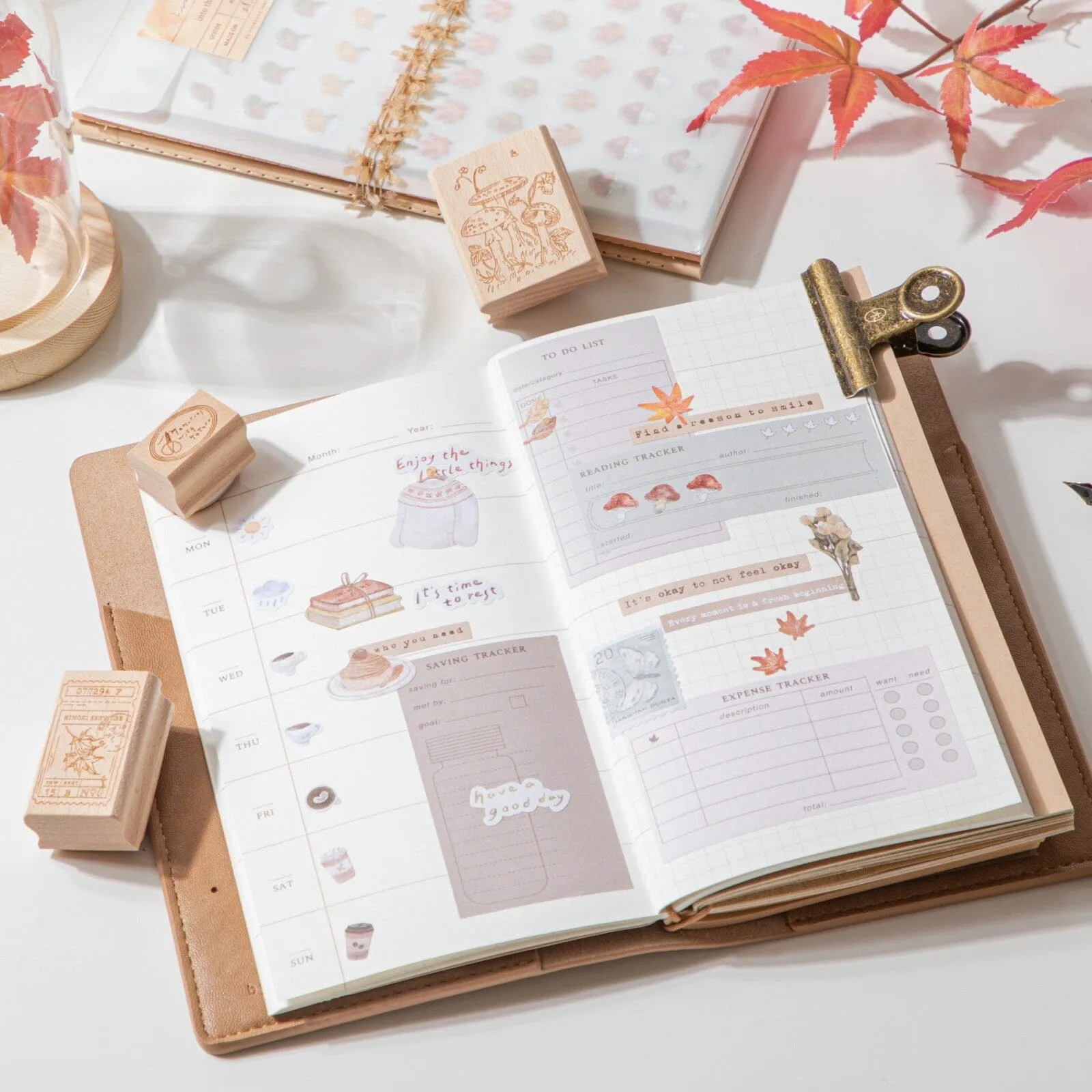 Hinoki - ‘Into the Fall’ Mixed Insert   Sticker Set