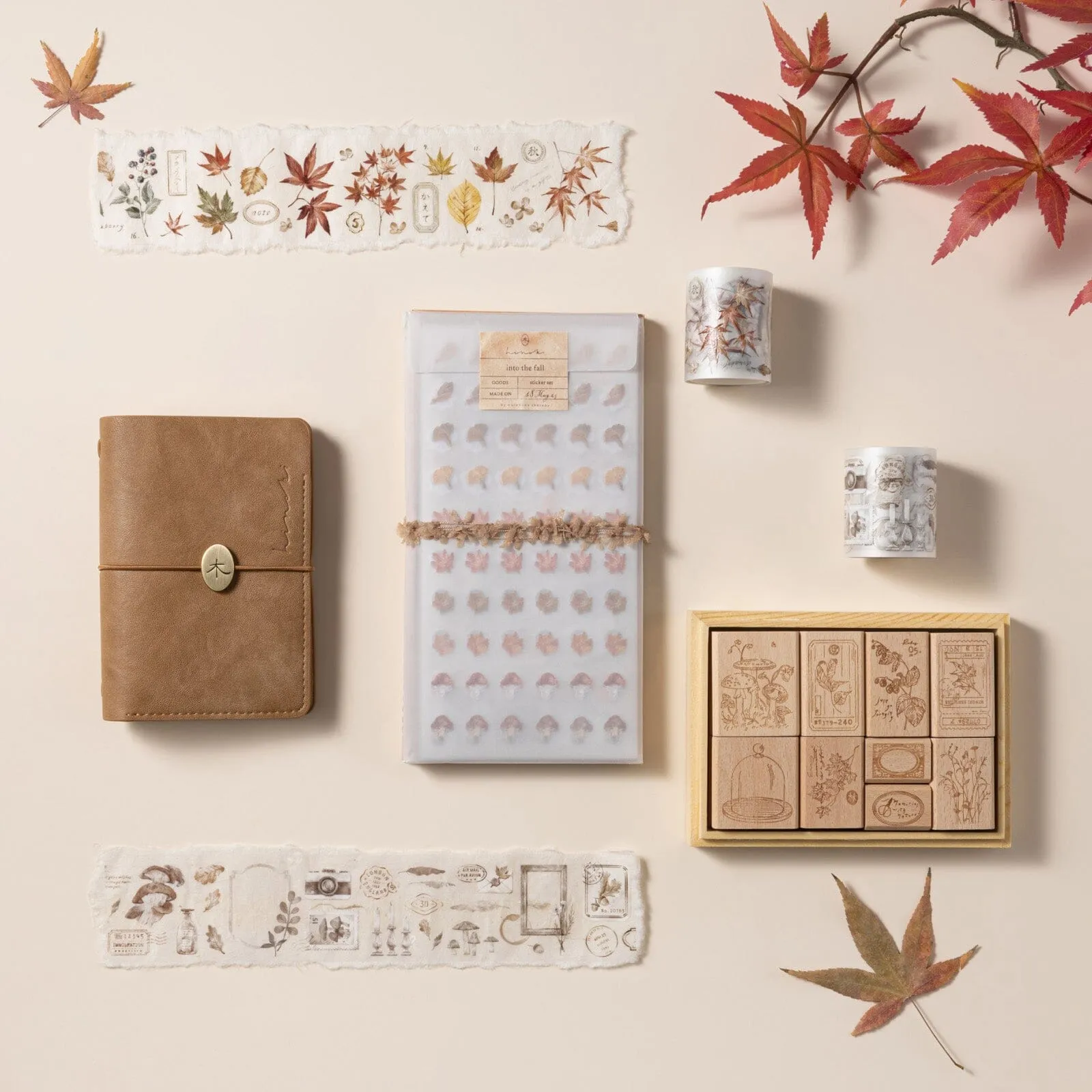 Hinoki - ‘Into the Fall’ Mixed Insert   Sticker Set