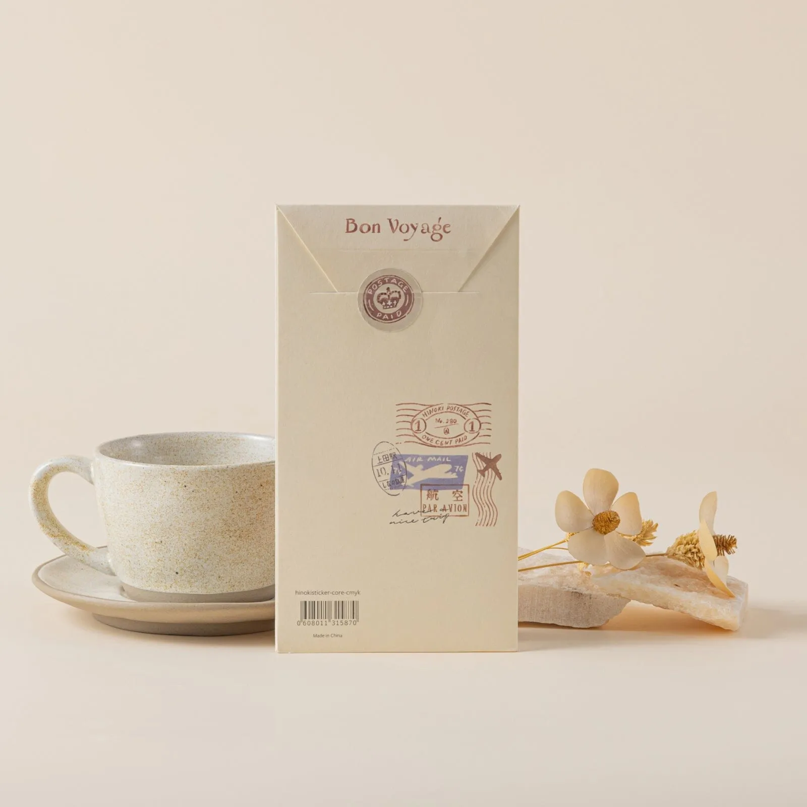 Hinoki - ‘Travel Essentials’ Print-On Sticker Set