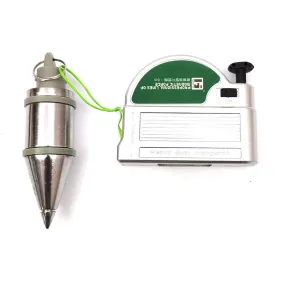 Homdum Magnetic Plumb bob 400gms x 6M Line Plumb Bob kit with Magnet for Construction Work and Civil Engineers Wall & Structure Vertical Alignment Tool.