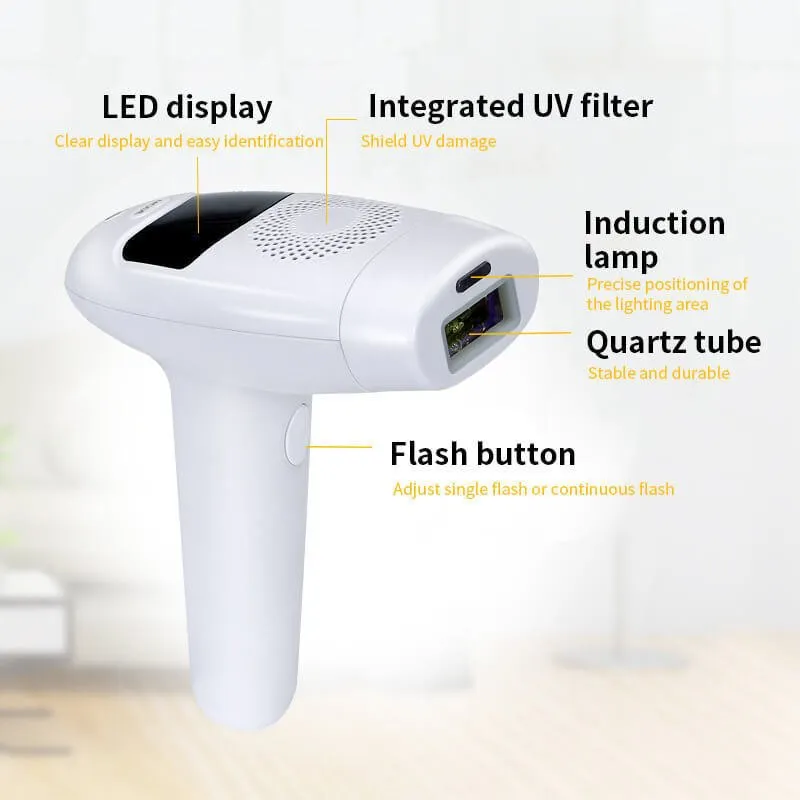 IPL Hair removal Device For Permanent Hair Loss With 990 000 Flashes