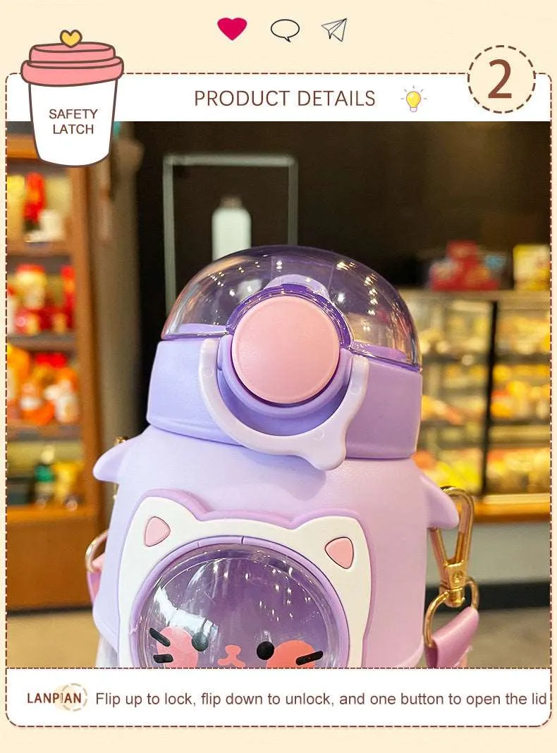 Kawaii 3D Water Bottles