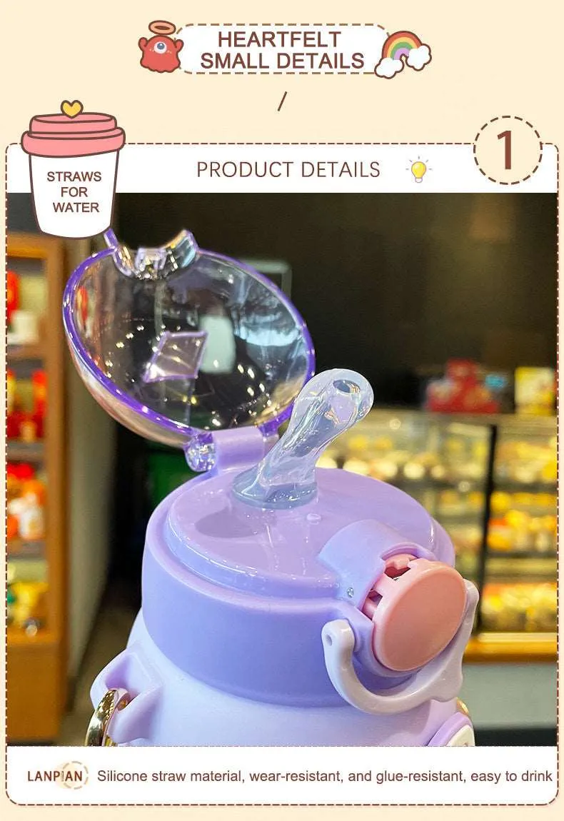 Kawaii 3D Water Bottles