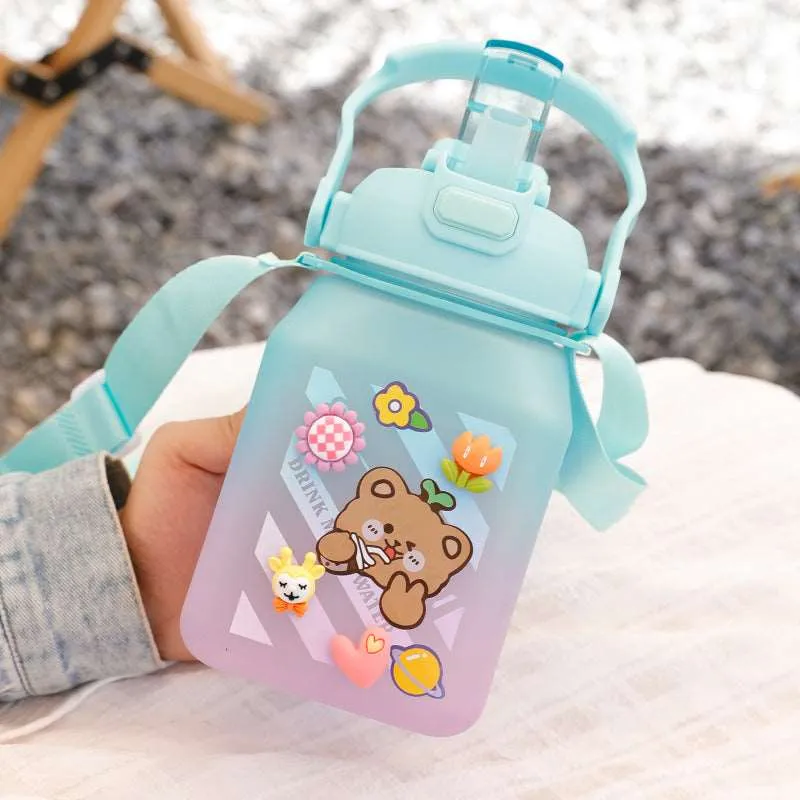 Kawaii Frosted Water Bottles