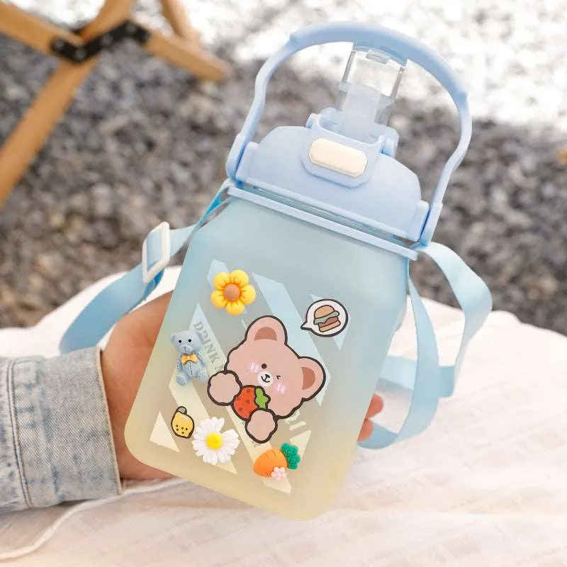 Kawaii Frosted Water Bottles