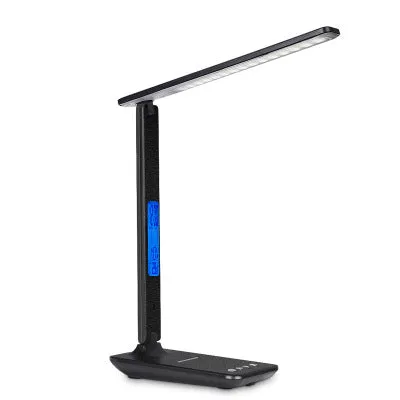 Lamp Plus 3 in 1 Lamp With Phone Charger, Clock And Thermostat - Multi-Functional, Full-Spectrum Lighting