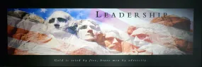 Leadership, Mt. Rushmore by Neil Gilchrist
