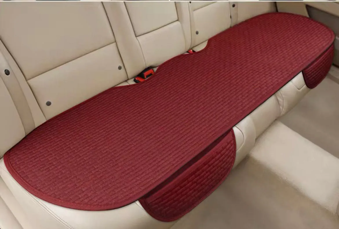 Linen Car Seat Cushion Pad (1 Pc)