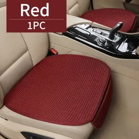 Linen Car Seat Cushion Pad (1 Pc)